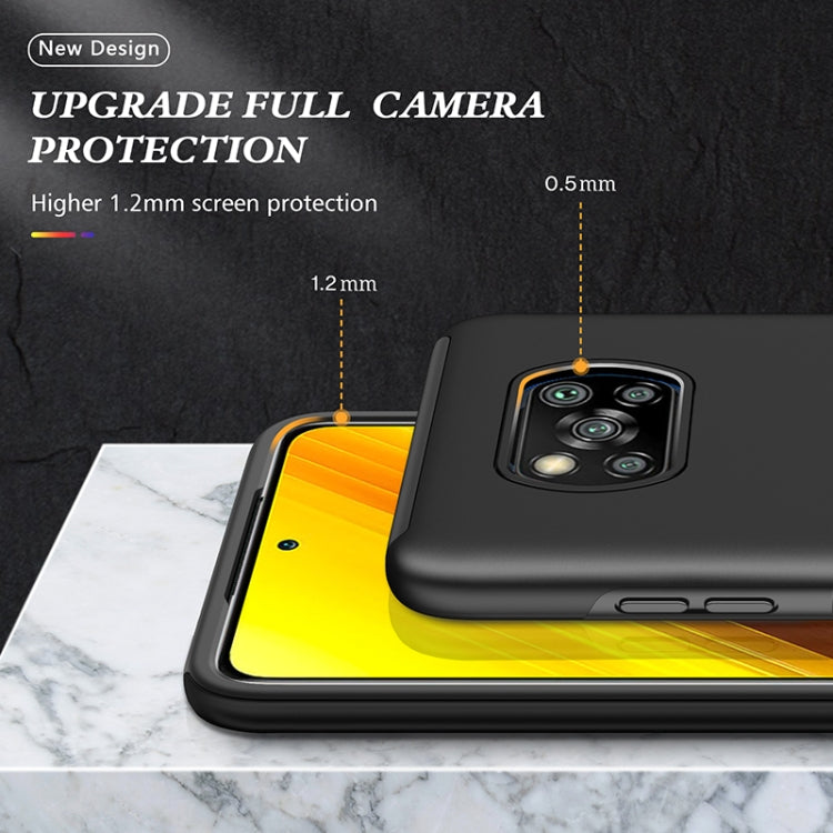 For Xiaomi Poco X3 NFC / X3 PC + TPU Magnetic Phone Case with Invisible Ring Holder