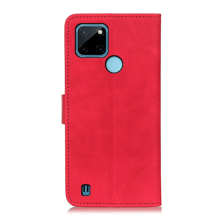 For OPPO Realme C21Y / C25Y KHAZNEH Retro Texture Horizontal Flip Leather Phone Case