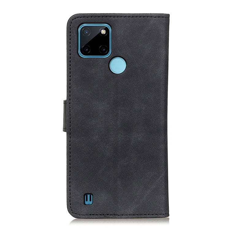 For OPPO Realme C21Y / C25Y KHAZNEH Retro Texture Horizontal Flip Leather Phone Case