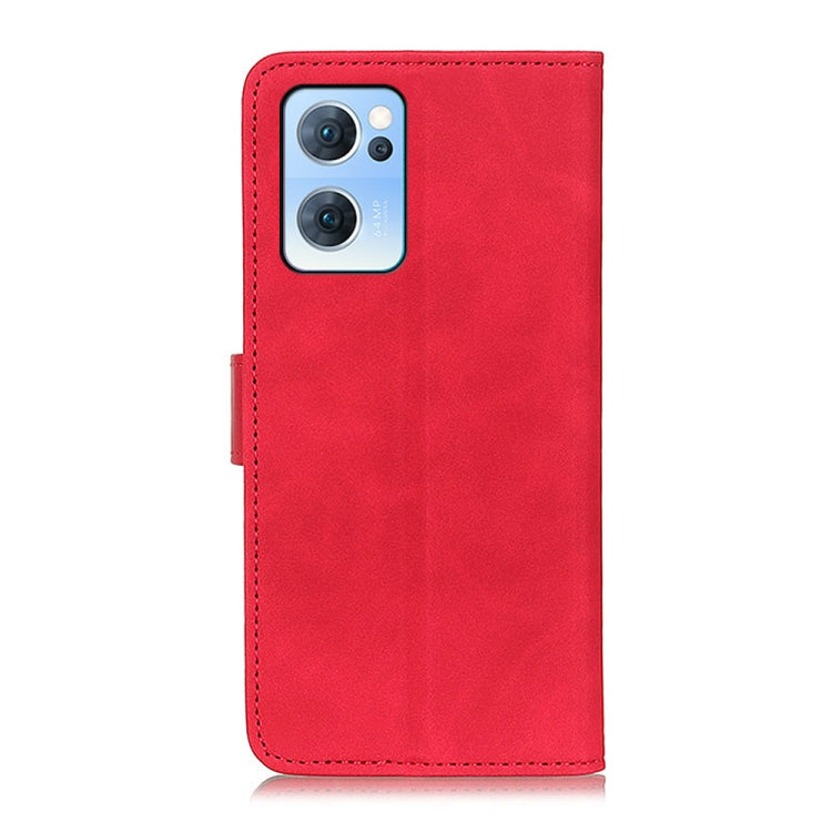 For OPPO Reno7 5G KHAZNEH Retro Texture Horizontal Flip Leather Phone Case