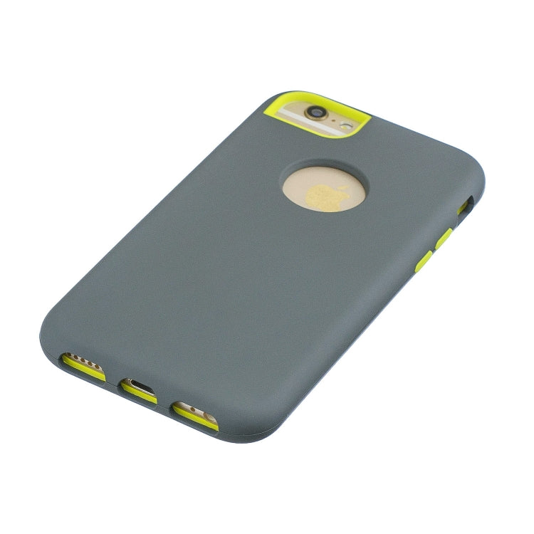 For iPhone 6s / 6 3 in 1 Shockproof PC + Silicon Case