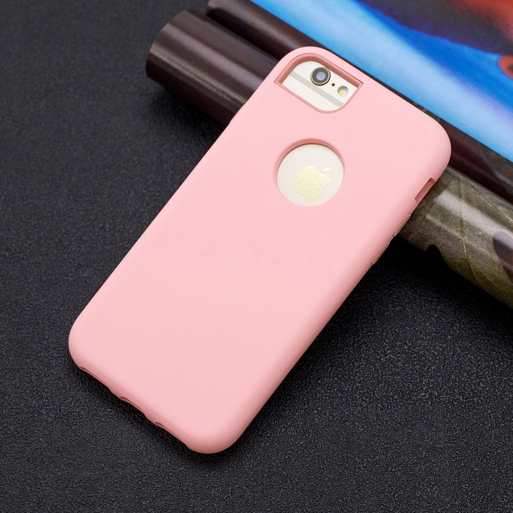 For iPhone 6s / 6 3 in 1 Shockproof PC + Silicon Case