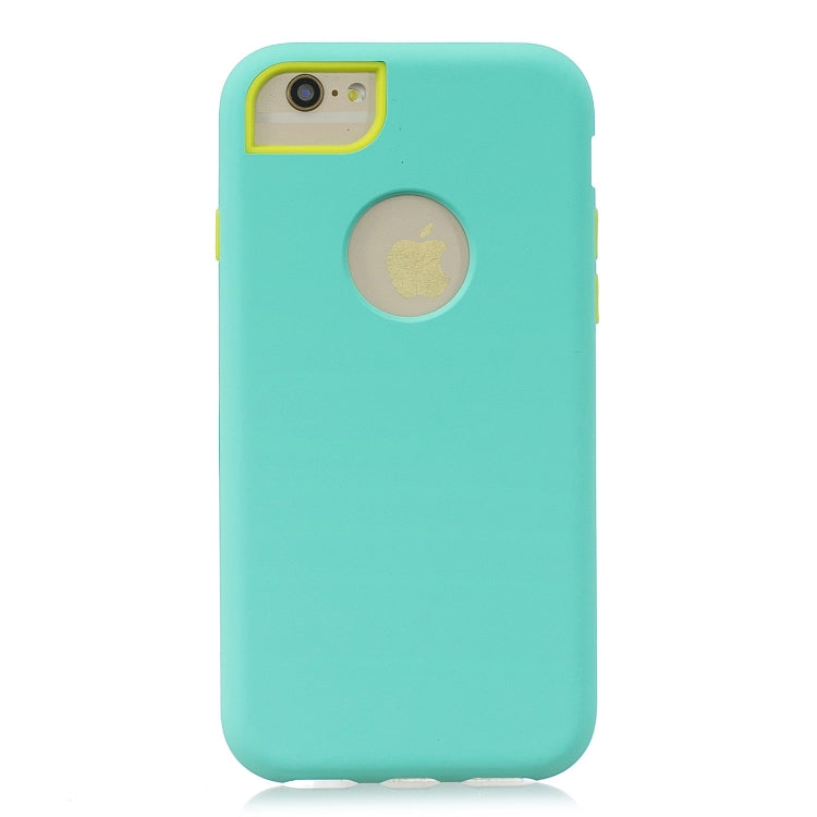 For iPhone SE 2022 / SE 2020 / 8 / 7 3 in 1 Shockproof PC + Silicon Case