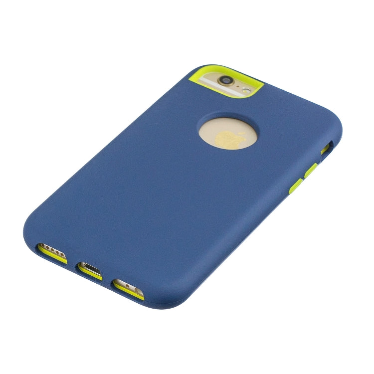 For iPhone SE 2022 / SE 2020 / 8 / 7 3 in 1 Shockproof PC + Silicon Case