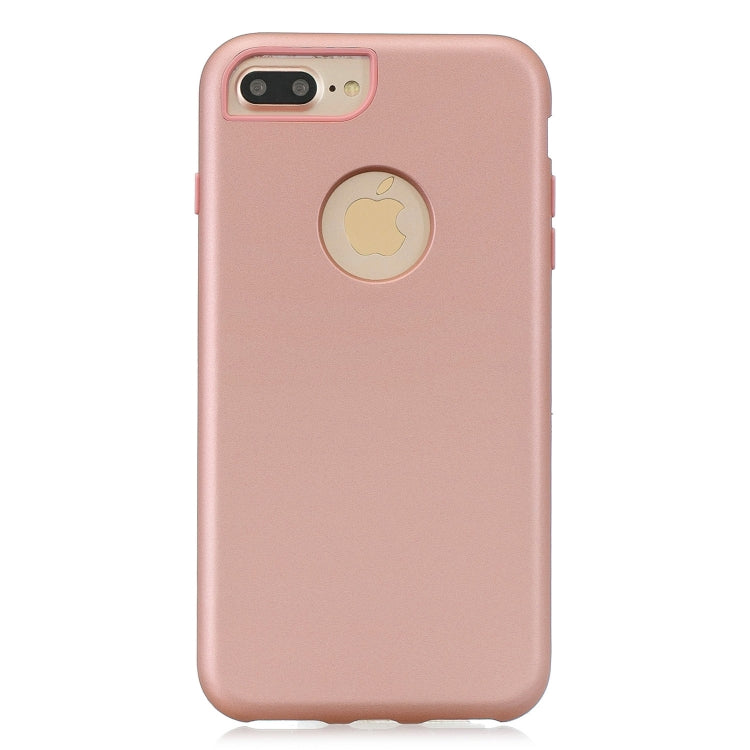 For iPhone 8 Plus / 7 Plus 3 in 1 Shockproof PC + Silicon Case