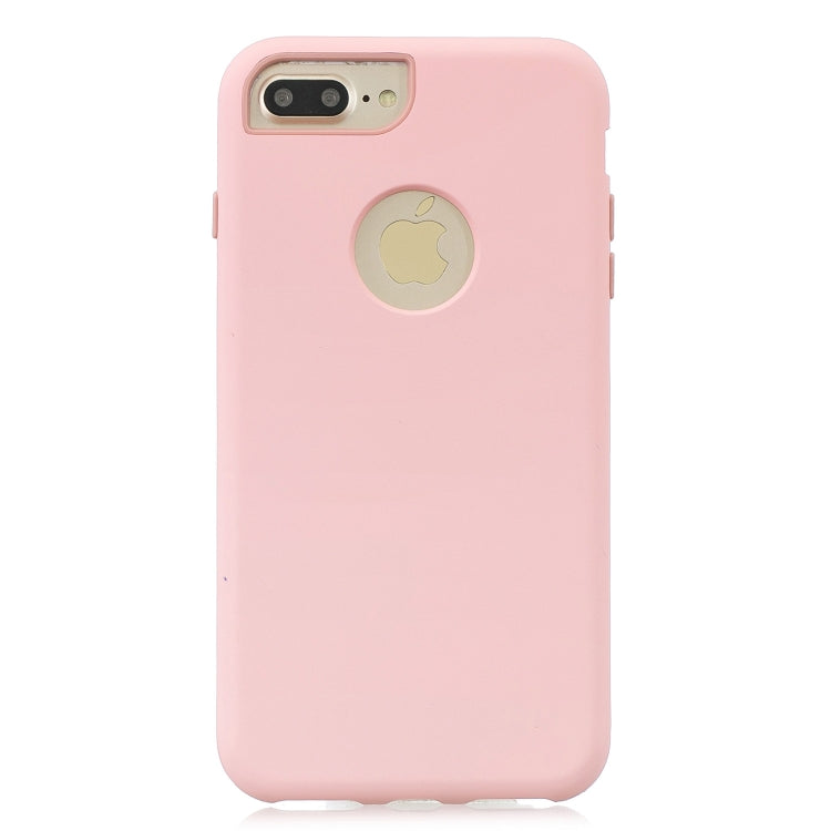For iPhone 8 Plus / 7 Plus 3 in 1 Shockproof PC + Silicon Case