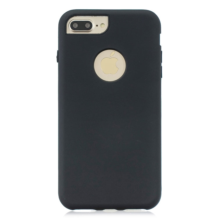 For iPhone 8 Plus / 7 Plus 3 in 1 Shockproof PC + Silicon Case