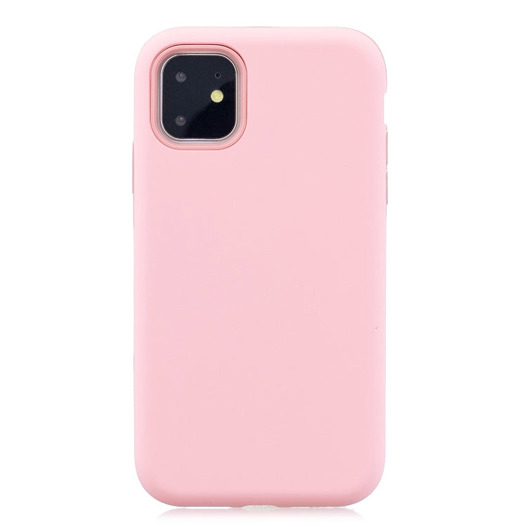 For iPhone 11 Pro Max 3 in 1 Shockproof PC + Silicon Case
