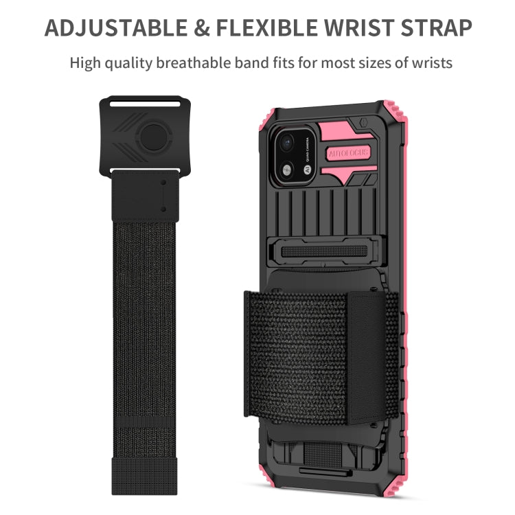 For OPPO Realme C20 Armor Wristband Phone Case