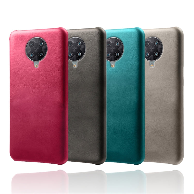 For Xiaomi Redmi K30 Pro Calf Texture PC + PU Phone Case