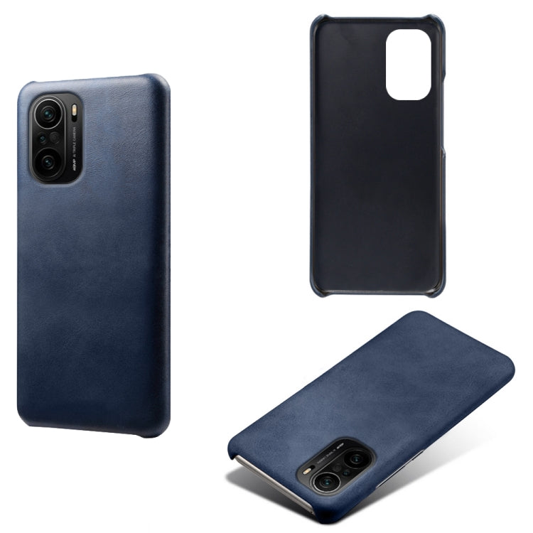 For Xiaomi Redmi K40 Calf Texture PC + PU Phone Case