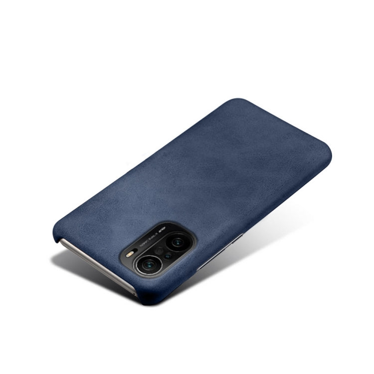 For Xiaomi Redmi K40 Calf Texture PC + PU Phone Case
