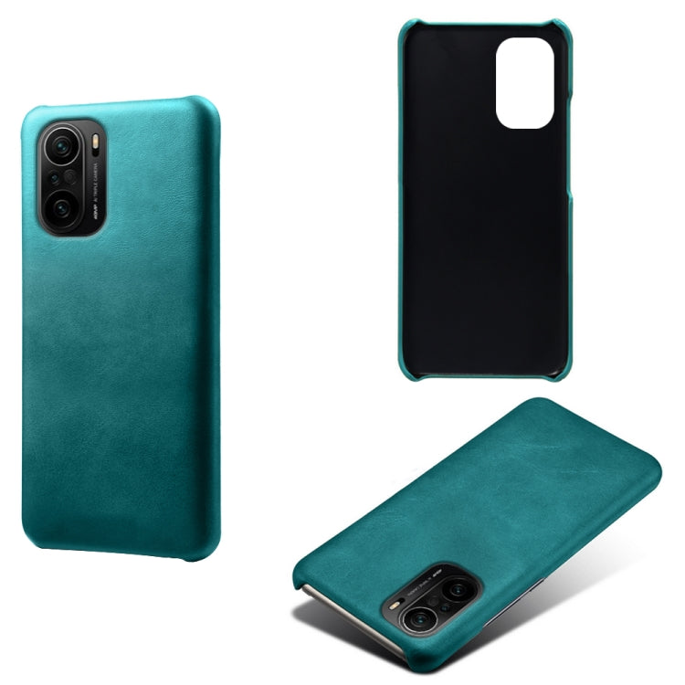 For Xiaomi Redmi K40 Calf Texture PC + PU Phone Case