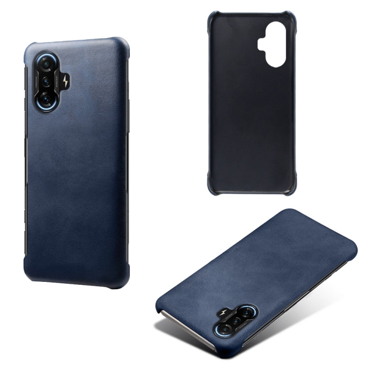 For Xiaomi Redmi K40 Gaming Calf Texture PC + PU Phone Case
