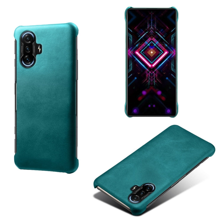 For Xiaomi Redmi K40 Gaming Calf Texture PC + PU Phone Case