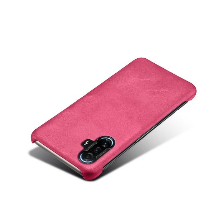 For Xiaomi Redmi K40 Gaming Calf Texture PC + PU Phone Case