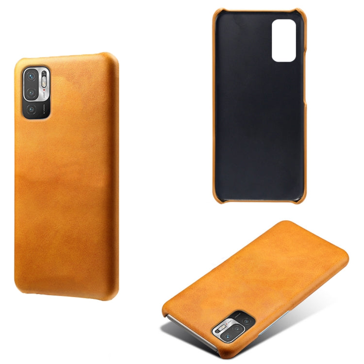 For Xiaomi Redmi Note 10 5G Calf Texture PC + PU Phone Case