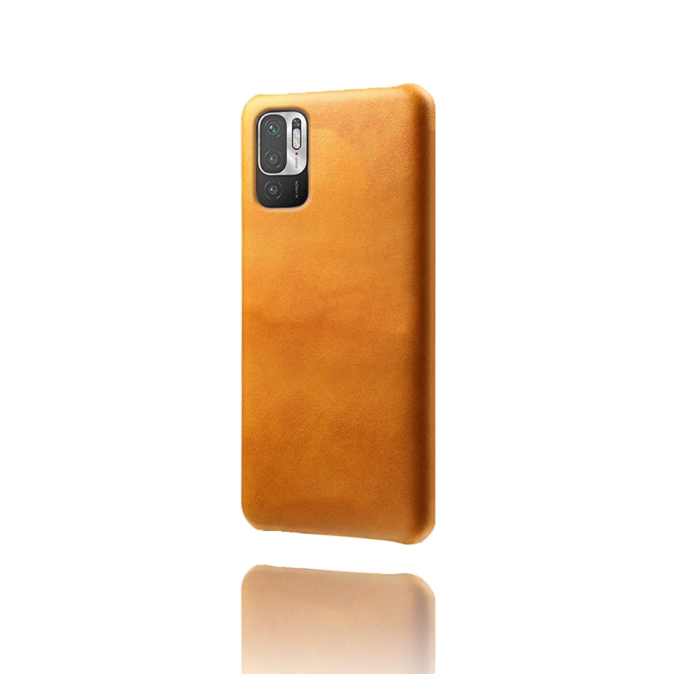 For Xiaomi Redmi Note 10 5G Calf Texture PC + PU Phone Case