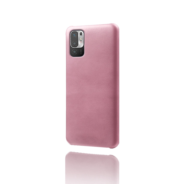 For Xiaomi Redmi Note 10 5G Calf Texture PC + PU Phone Case