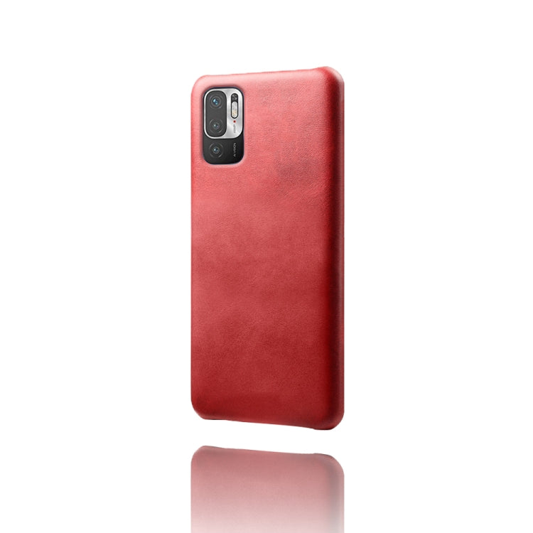 For Xiaomi Redmi Note 10 5G Calf Texture PC + PU Phone Case