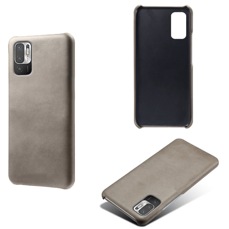 For Xiaomi Redmi Note 10 5G Calf Texture PC + PU Phone Case