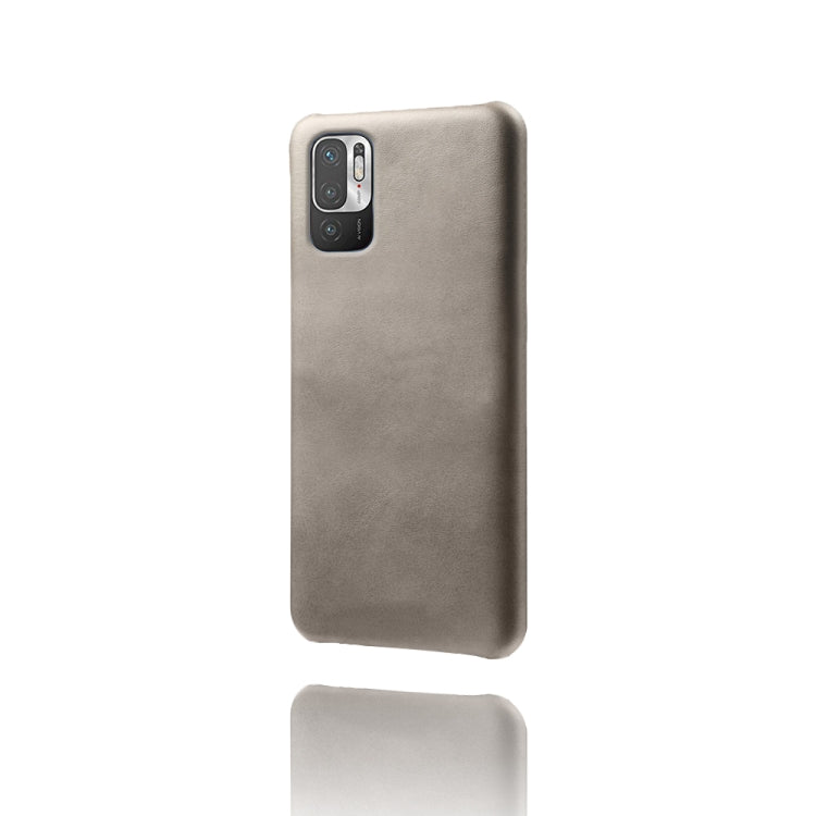 For Xiaomi Redmi Note 10 5G Calf Texture PC + PU Phone Case