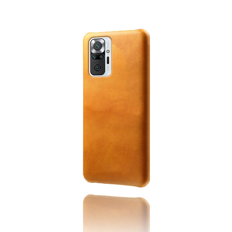 For Xiaomi Redmi Note 10 Pro 4G Calf Texture PC + PU Phone Case