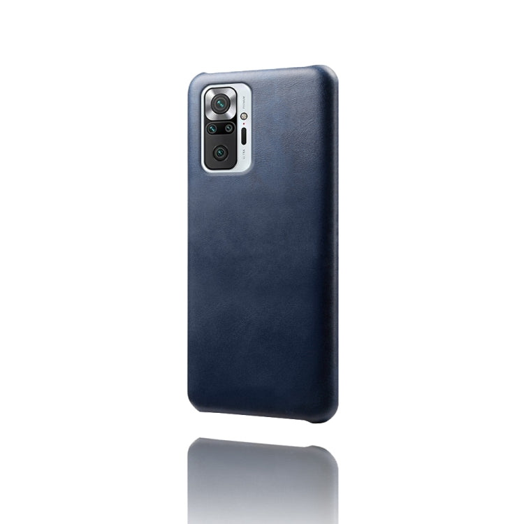 For Xiaomi Redmi Note 10 Pro 4G Calf Texture PC + PU Phone Case