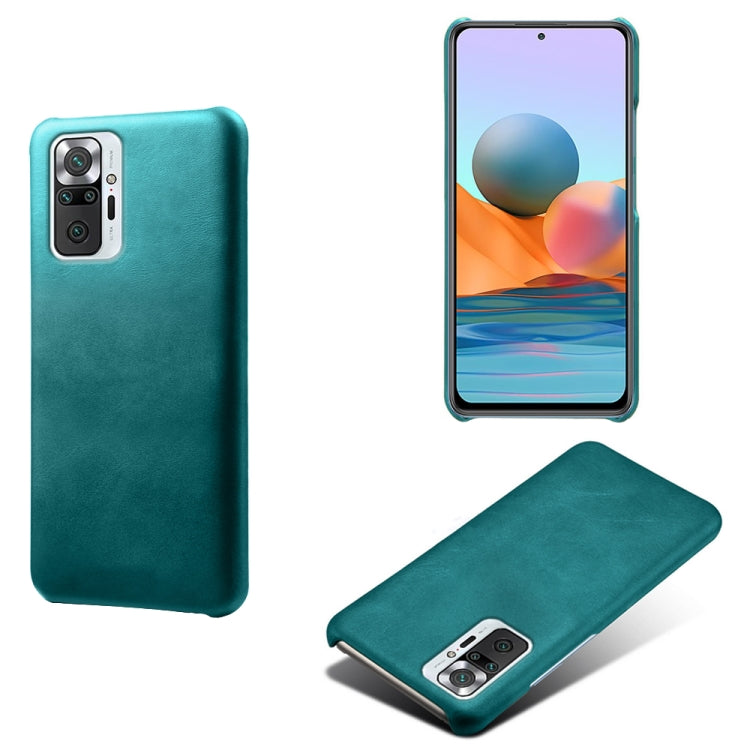 For Xiaomi Redmi Note 10 Pro 4G Calf Texture PC + PU Phone Case