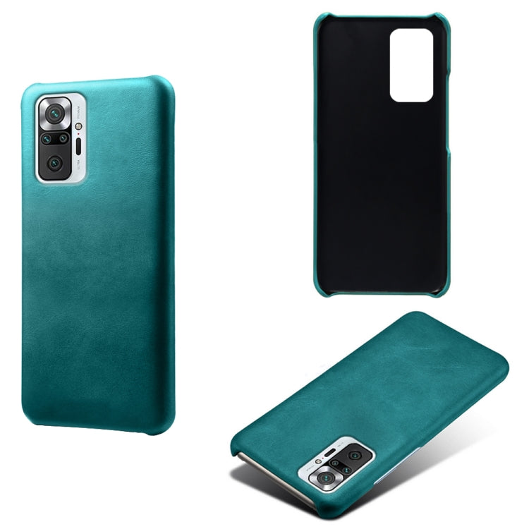 For Xiaomi Redmi Note 10 Pro 4G Calf Texture PC + PU Phone Case