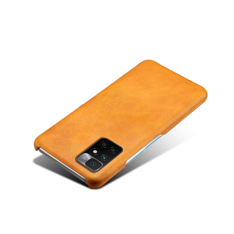 For Xiaomi Redmi 10 Calf Texture PC + PU Phone Case