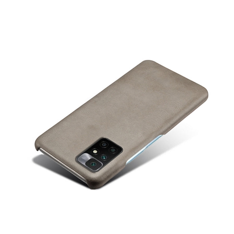 For Xiaomi Redmi 10 Calf Texture PC + PU Phone Case