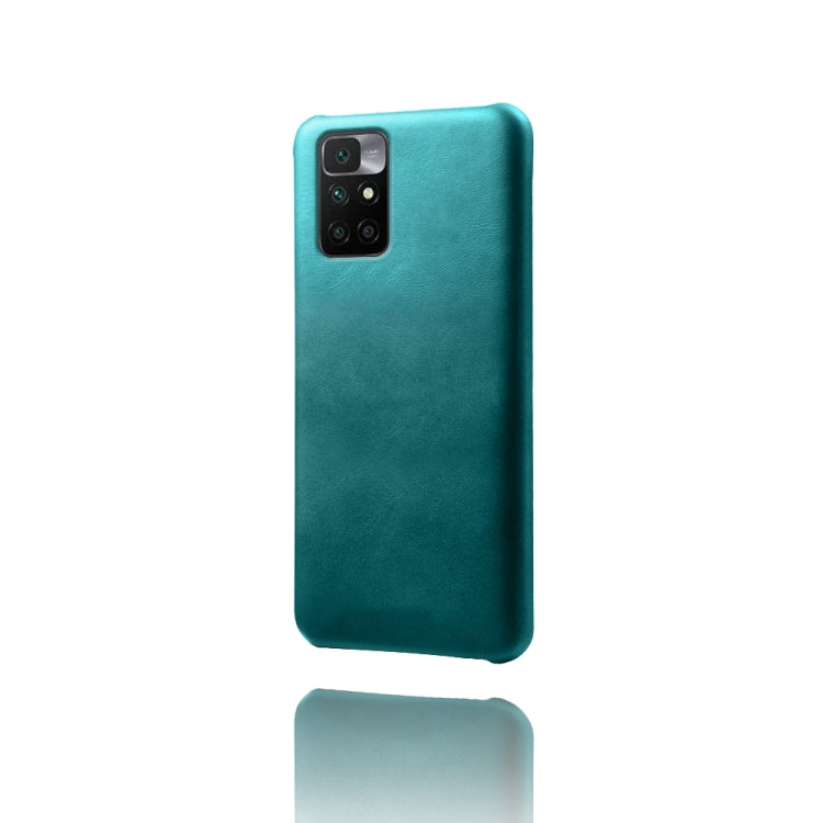 For Xiaomi Redmi 10 Calf Texture PC + PU Phone Case