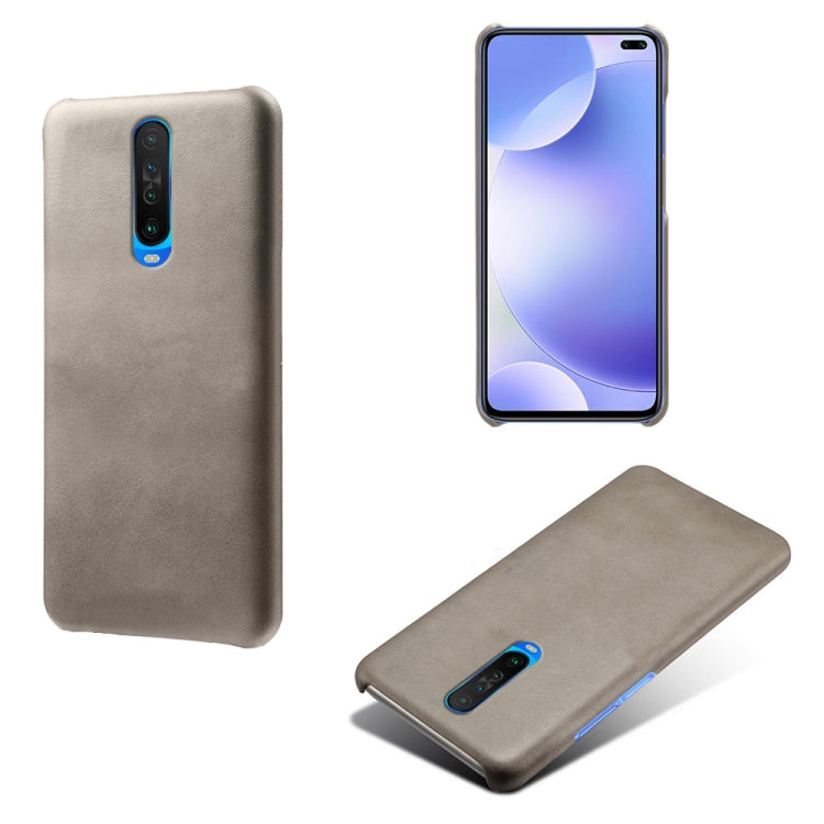 For Xiaomi Poco F2 Pro / Redmi K30 4G / K30i 5G / POCO X2 Calf Texture PC + PU Phone Case
