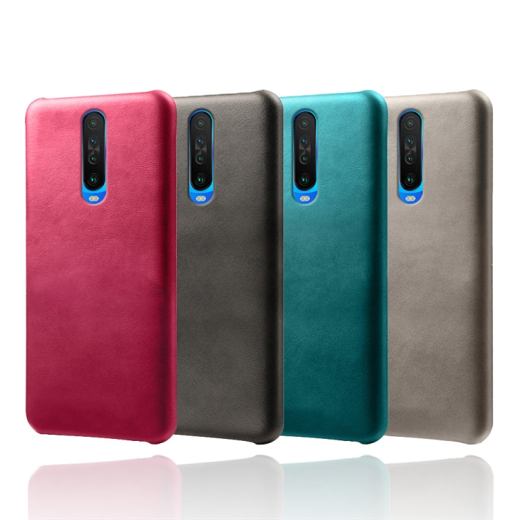 For Xiaomi Poco F2 Pro / Redmi K30 4G / K30i 5G / POCO X2 Calf Texture PC + PU Phone Case