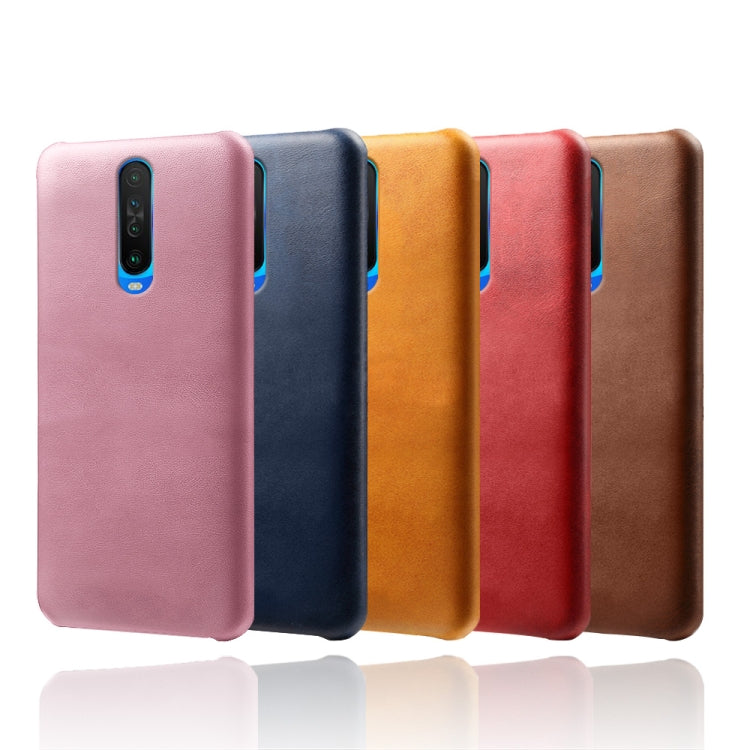 For Xiaomi Poco F2 Pro / Redmi K30 4G / K30i 5G / POCO X2 Calf Texture PC + PU Phone Case