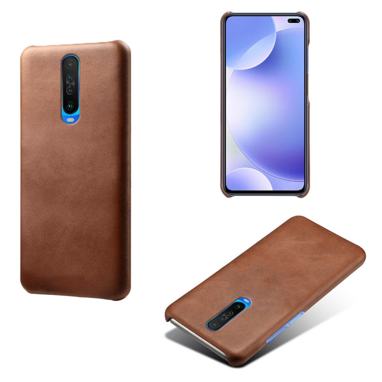For Xiaomi Poco F2 Pro / Redmi K30 4G / K30i 5G / POCO X2 Calf Texture PC + PU Phone Case