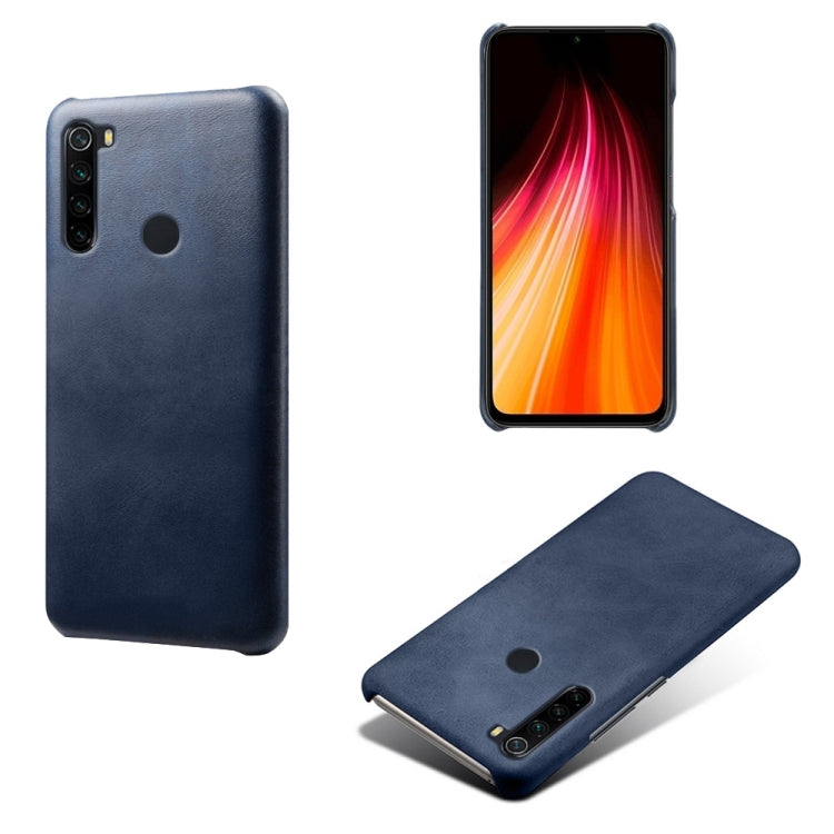 For Xiaomi Redmi Note 8 Calf Texture PC + PU Phone Case