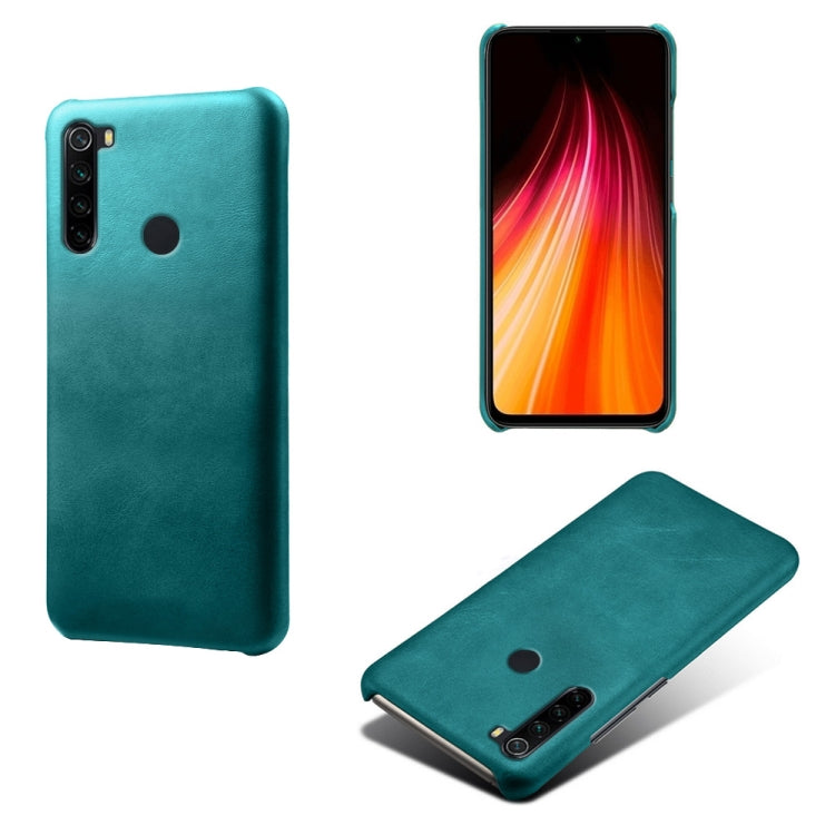 For Xiaomi Redmi Note 8 Calf Texture PC + PU Phone Case
