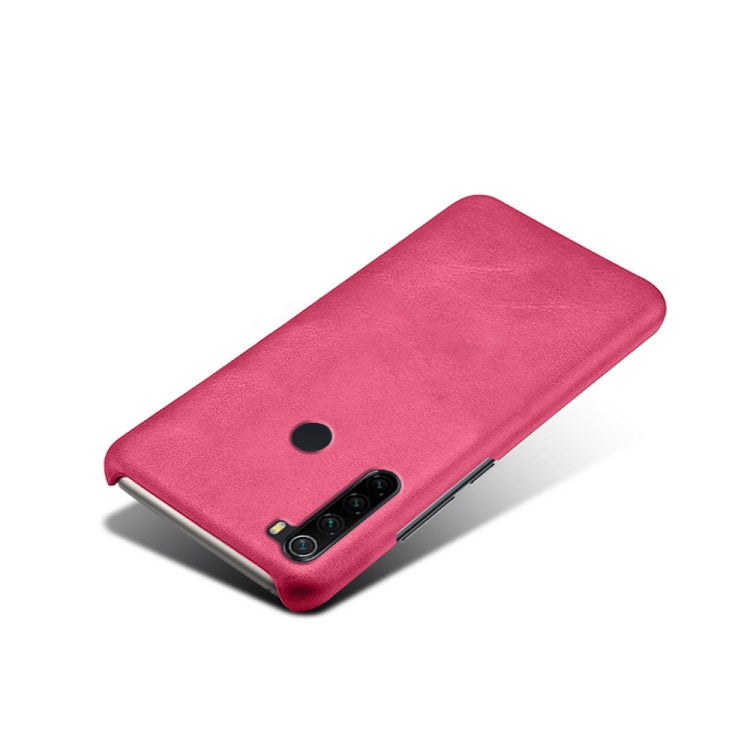For Xiaomi Redmi Note 8 Calf Texture PC + PU Phone Case