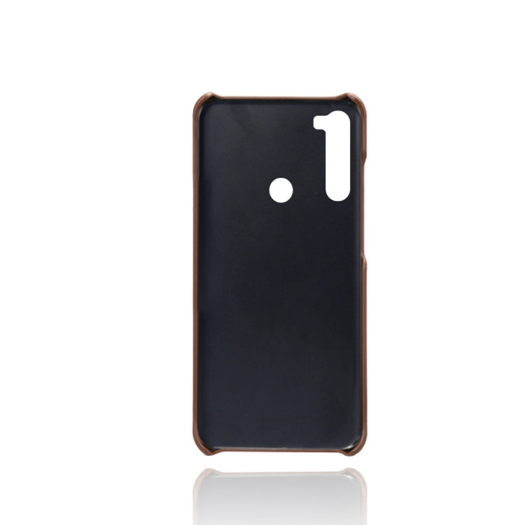 For Xiaomi Redmi Note 8 Calf Texture PC + PU Phone Case