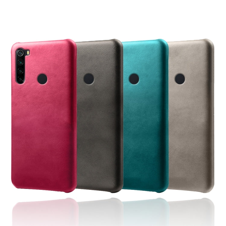 For Xiaomi Redmi Note 8 Calf Texture PC + PU Phone Case