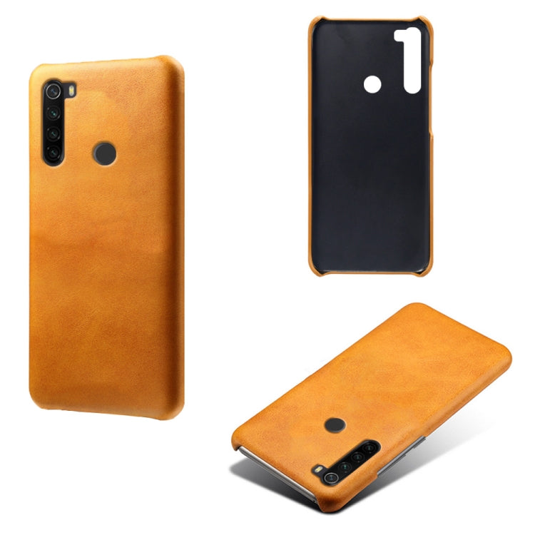For Xiaomi Redmi Note 8T Calf Texture PC + PU Phone Case