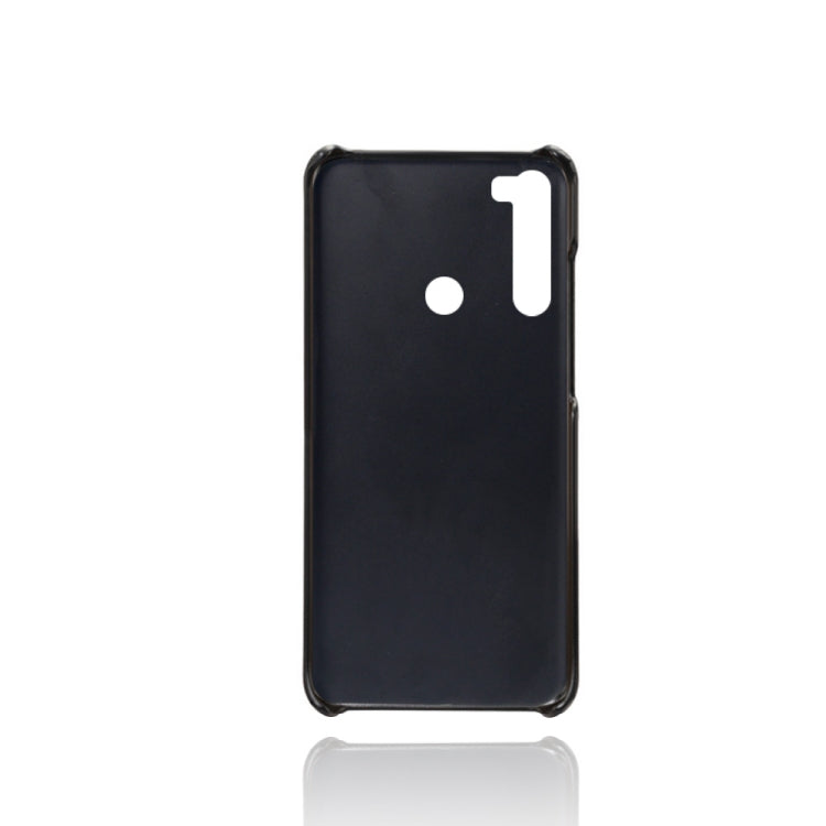 For Xiaomi Redmi Note 8T Calf Texture PC + PU Phone Case