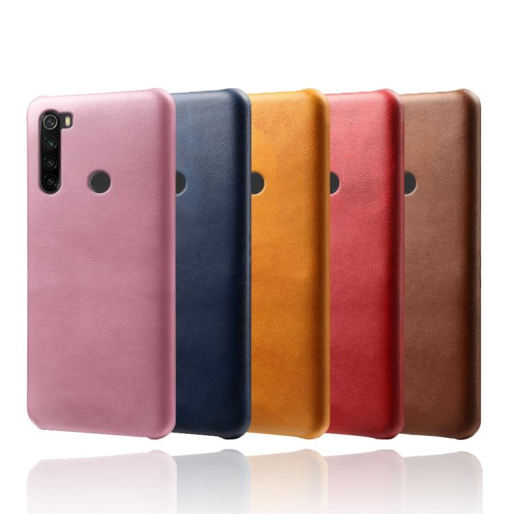 For Xiaomi Redmi Note 8T Calf Texture PC + PU Phone Case