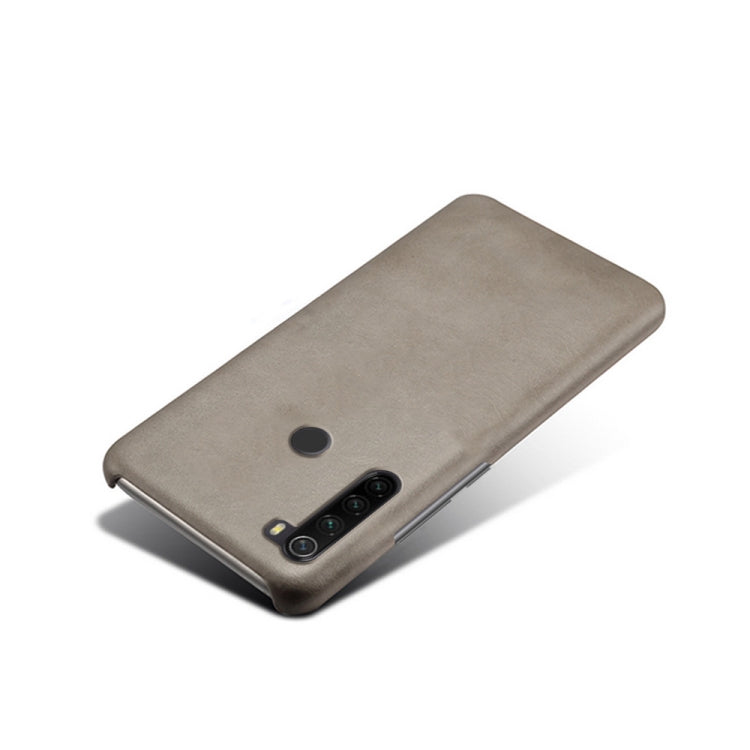 For Xiaomi Redmi Note 8T Calf Texture PC + PU Phone Case