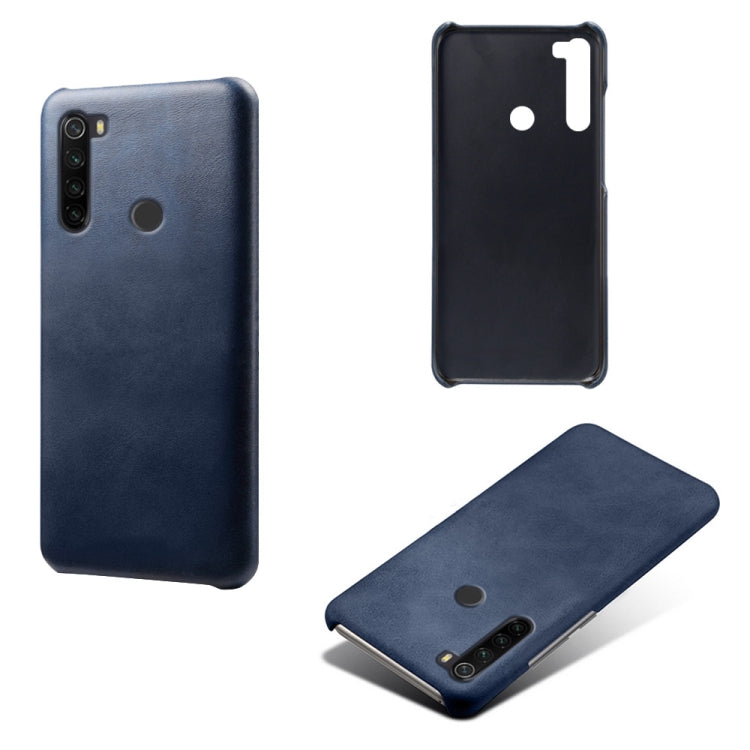 For Xiaomi Redmi Note 8T Calf Texture PC + PU Phone Case