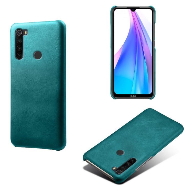 For Xiaomi Redmi Note 8T Calf Texture PC + PU Phone Case