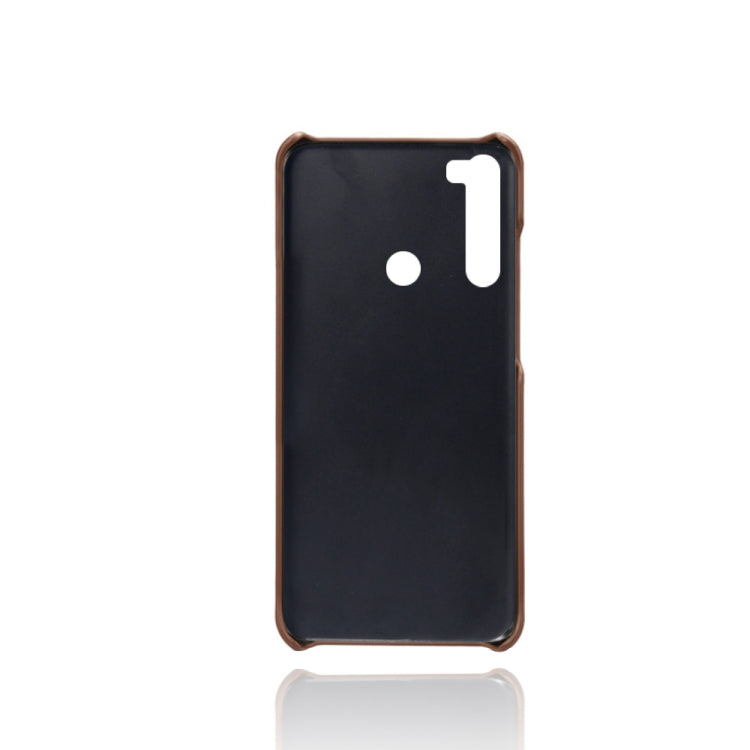 For Xiaomi Redmi Note 8T Calf Texture PC + PU Phone Case