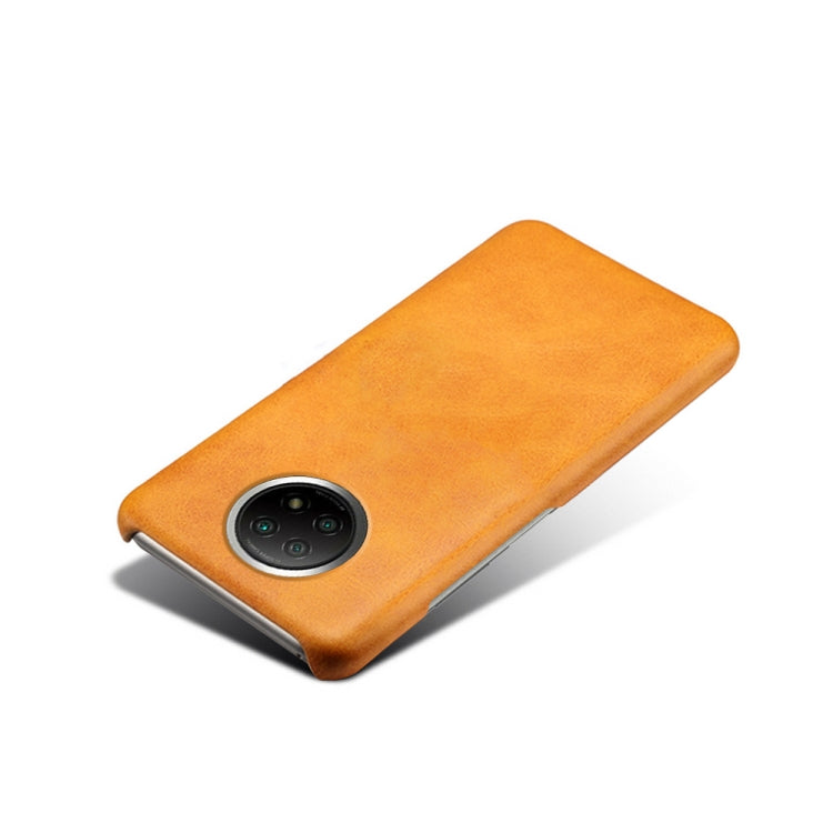 For Xiaomi Redmi Note 9 5G Calf Texture PC + PU Phone Case